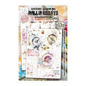 Aall & Create Rub-Ons #14 - Directional Strokes