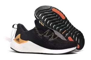 Adidas Alpha Bounce Boost Running Sneakers - Black Gold