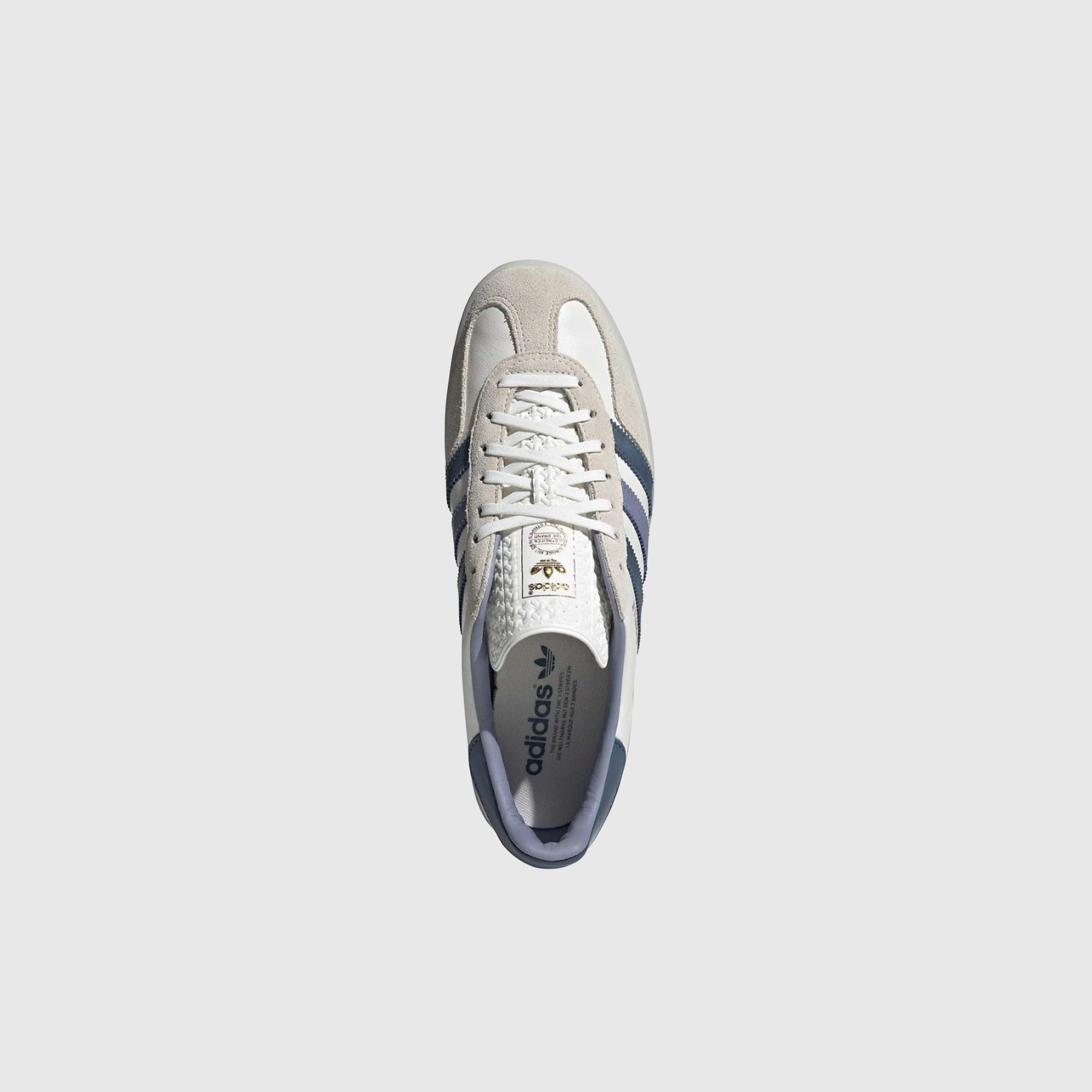 Adidas Gazelle Indoor - Core White / Preloved Lilac / Offwhite