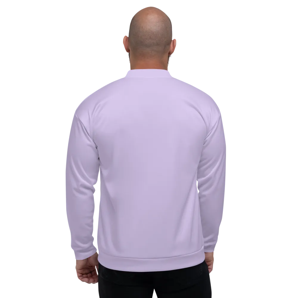 CRXWN | Drip or Dye Sunblocked Run Star Hike Pastel Purple Solid UNISEX Bomber Jacket