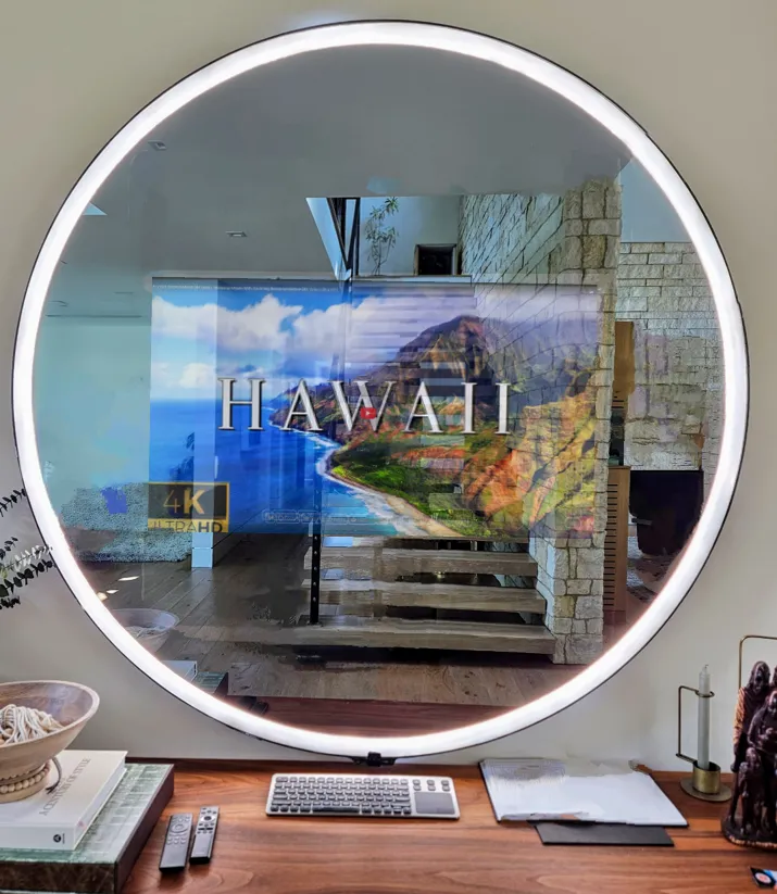 Customize Your Frameless DAKboard Smart Vanity Mirror - Choose Your Display and Mirror Size
