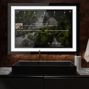 Customize Your Frameless DAKboard Smart Vanity Mirror - Choose Your Display and Mirror Size