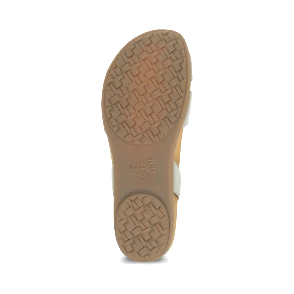 Dansko Women's Judith Leather Sandal in Stone