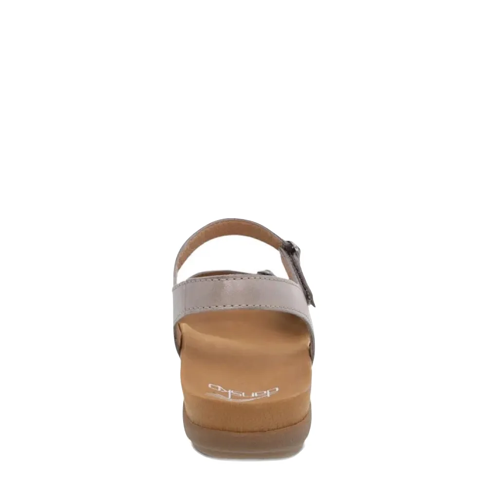 Dansko Women's Judith Leather Sandal in Stone