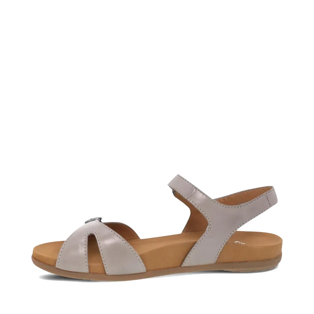 Dansko Women's Judith Leather Sandal in Stone