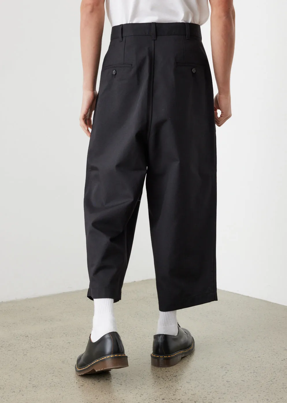 Double Pleated Pants