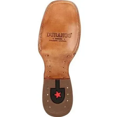 Durango® Men’s Premium Exotics Matte Black Pirarucu Western Boot