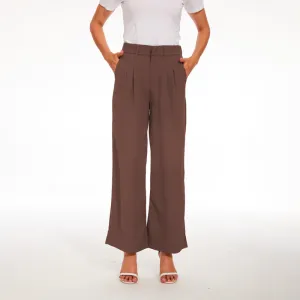Effortless Tailored Wide Leg Pants