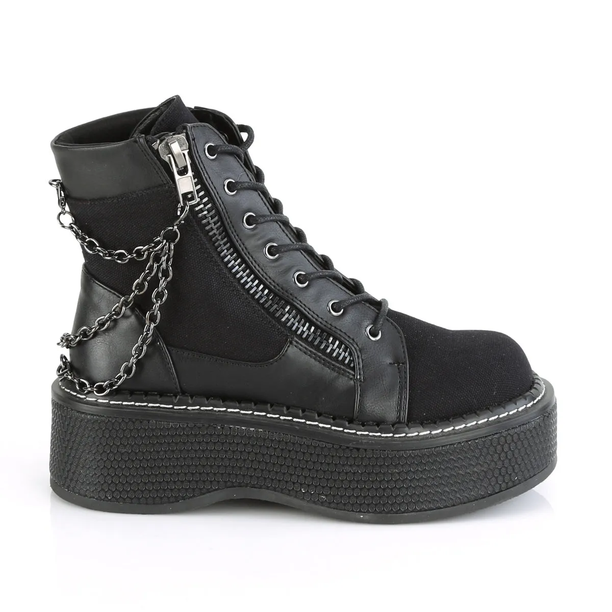 EMILY-114 Demoniacult Alternative Footwear Women's Ankle Boots