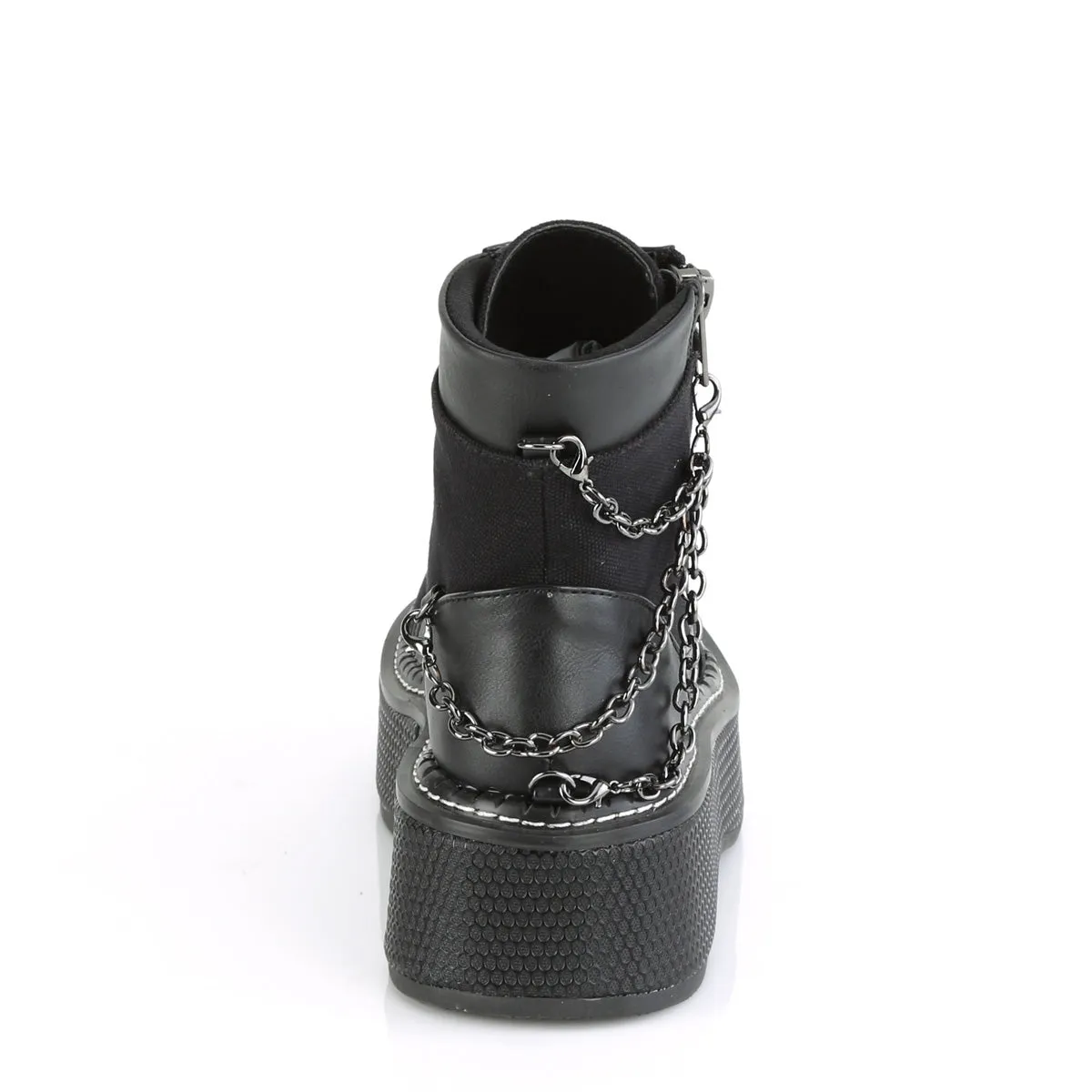EMILY-114 Demoniacult Alternative Footwear Women's Ankle Boots
