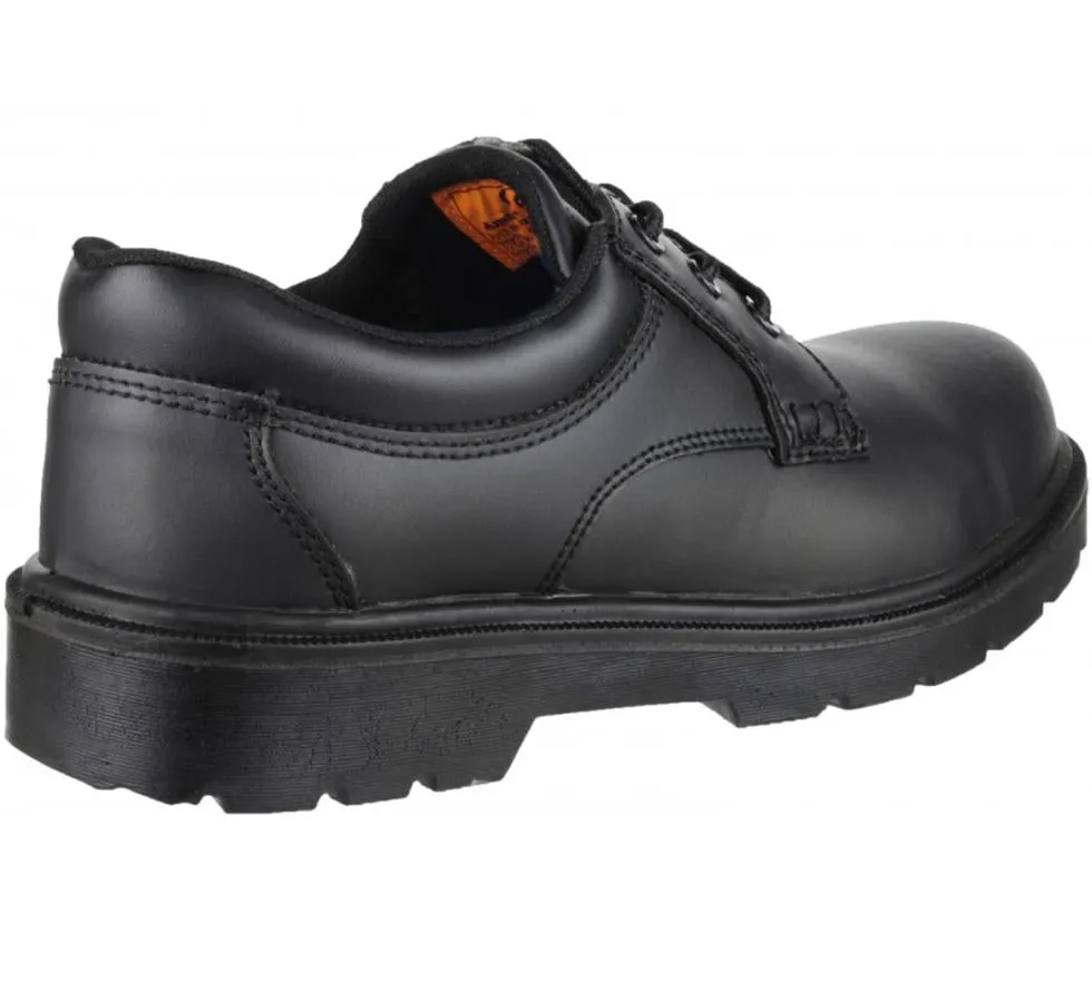 FS38c Amblers Safety Black, Comp:Cap, Midsole Safety Shoes