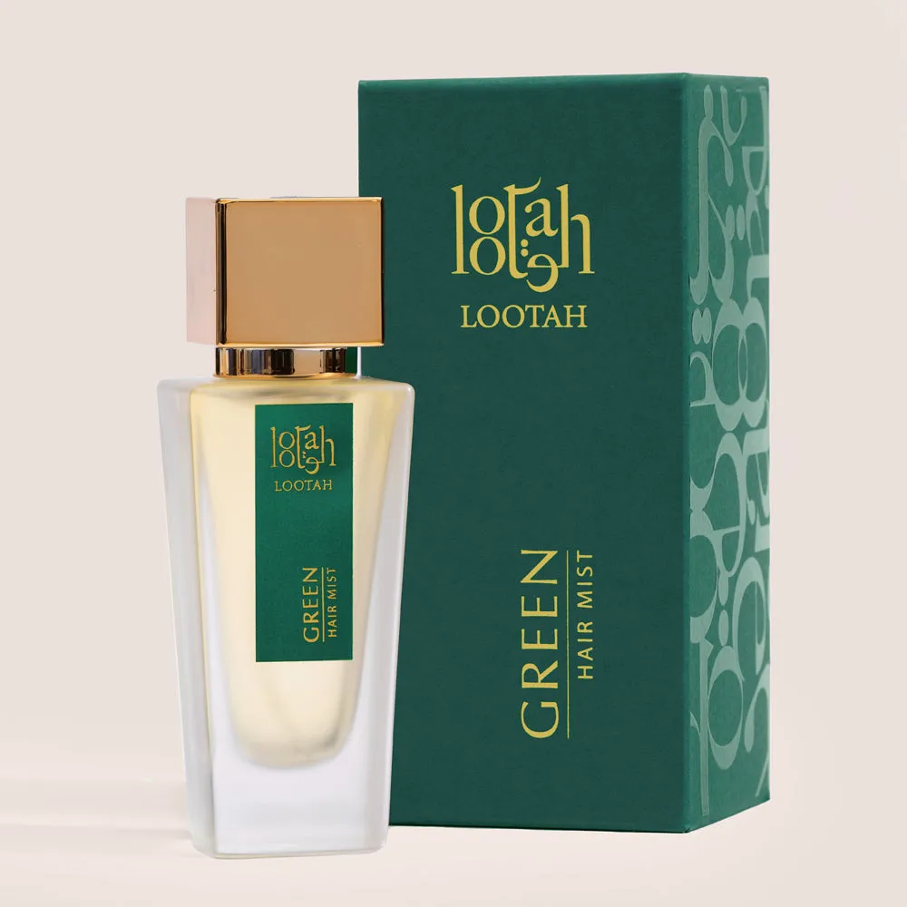 Green Hair Mist by Lootah – A Refreshing Floral Scent 30ml