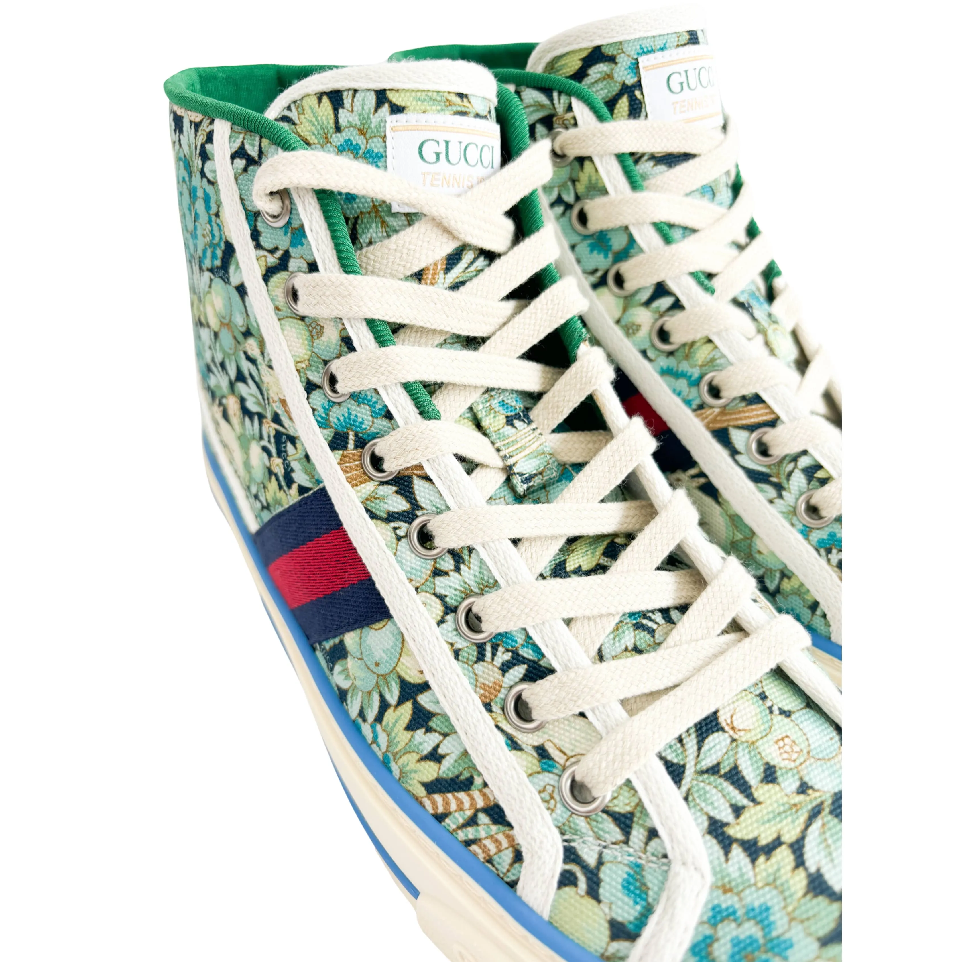 Gucci 1977 X Liberty of London High Top Trainers