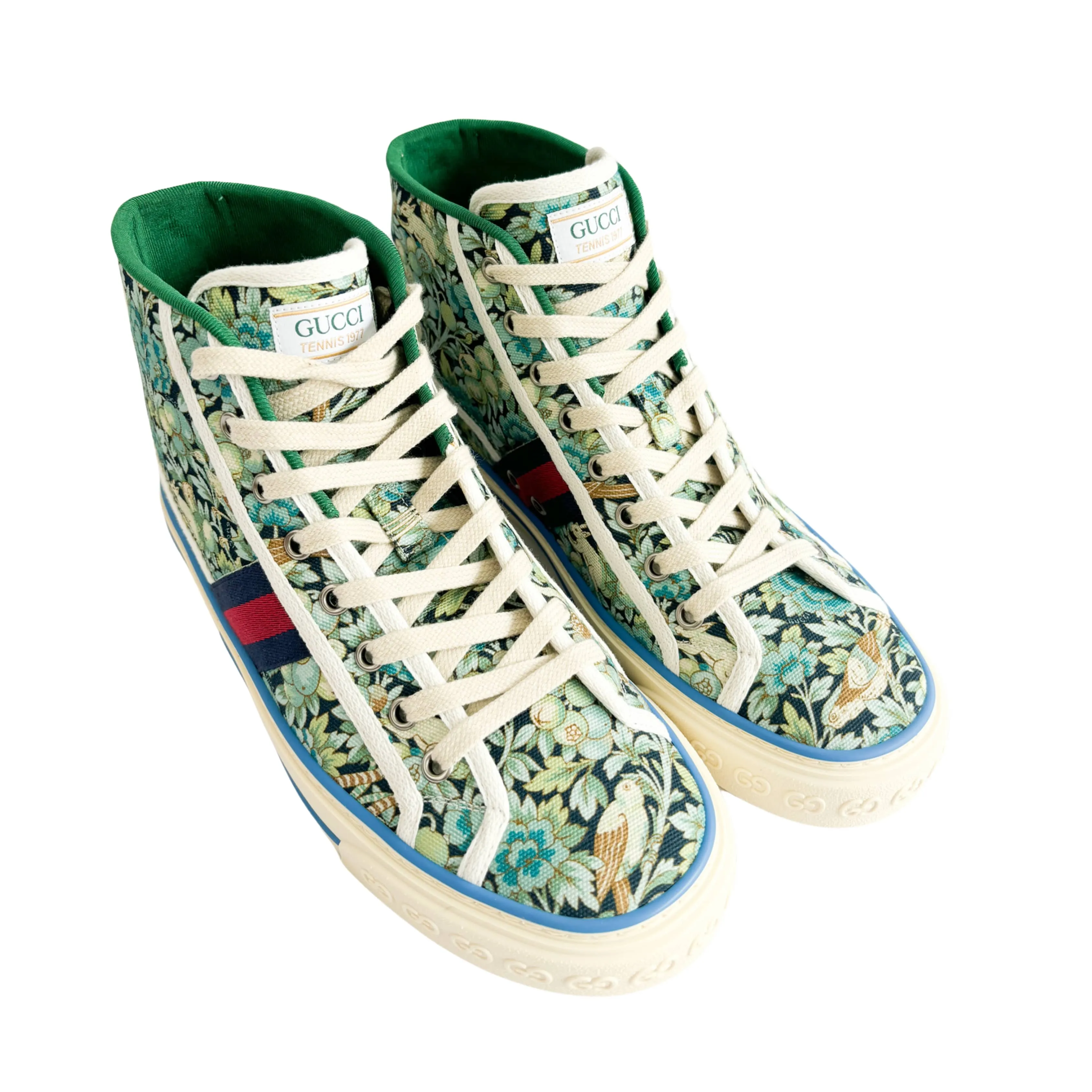 Gucci 1977 X Liberty of London High Top Trainers