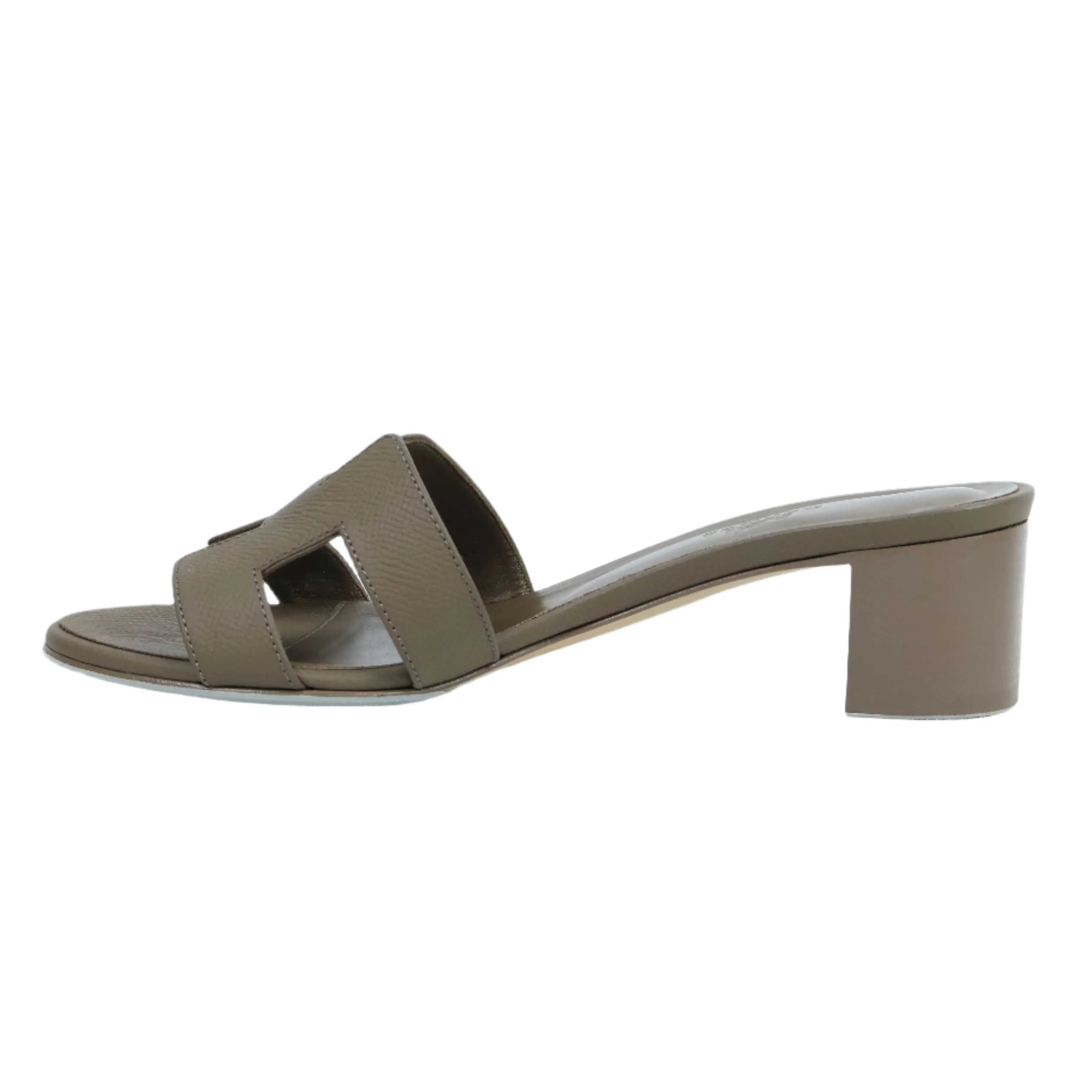 Hermes Oasis Sandals Etoupe