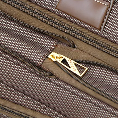 London Fog Kensington 21 Inch Expandable Spinner Carry-on, Bronze