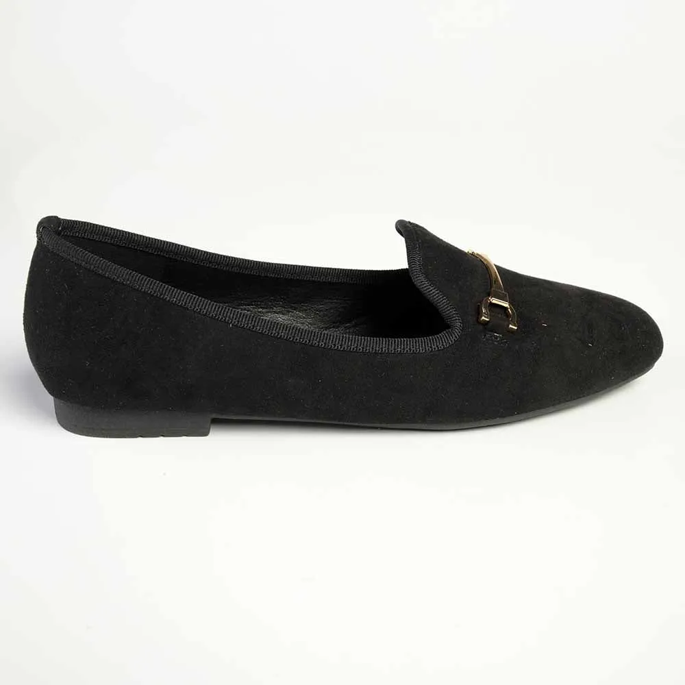 Madison Pearl - Metal Trim Pump - Black