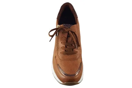 Marco Tozzi Womens Fashion Trainers - Tan