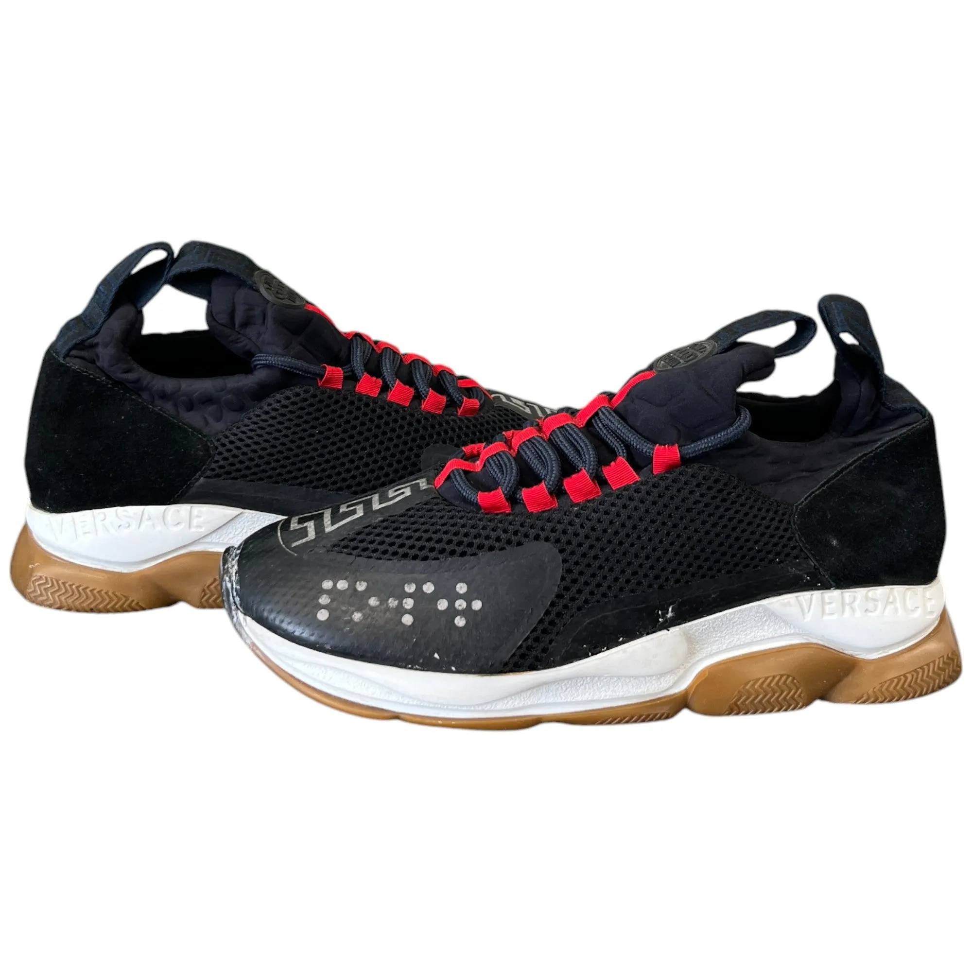 Men's Chain Reaction Low Trainers Black Size EU 44 / UK 10