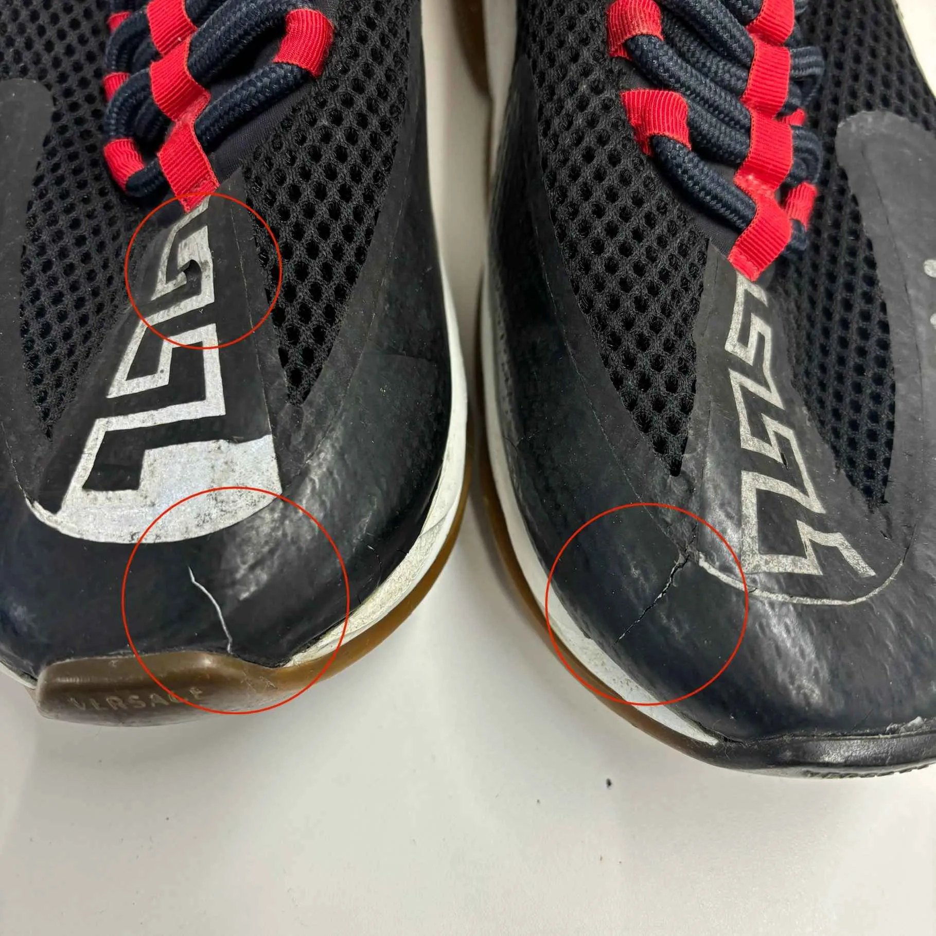 Men's Chain Reaction Low Trainers Black Size EU 44 / UK 10