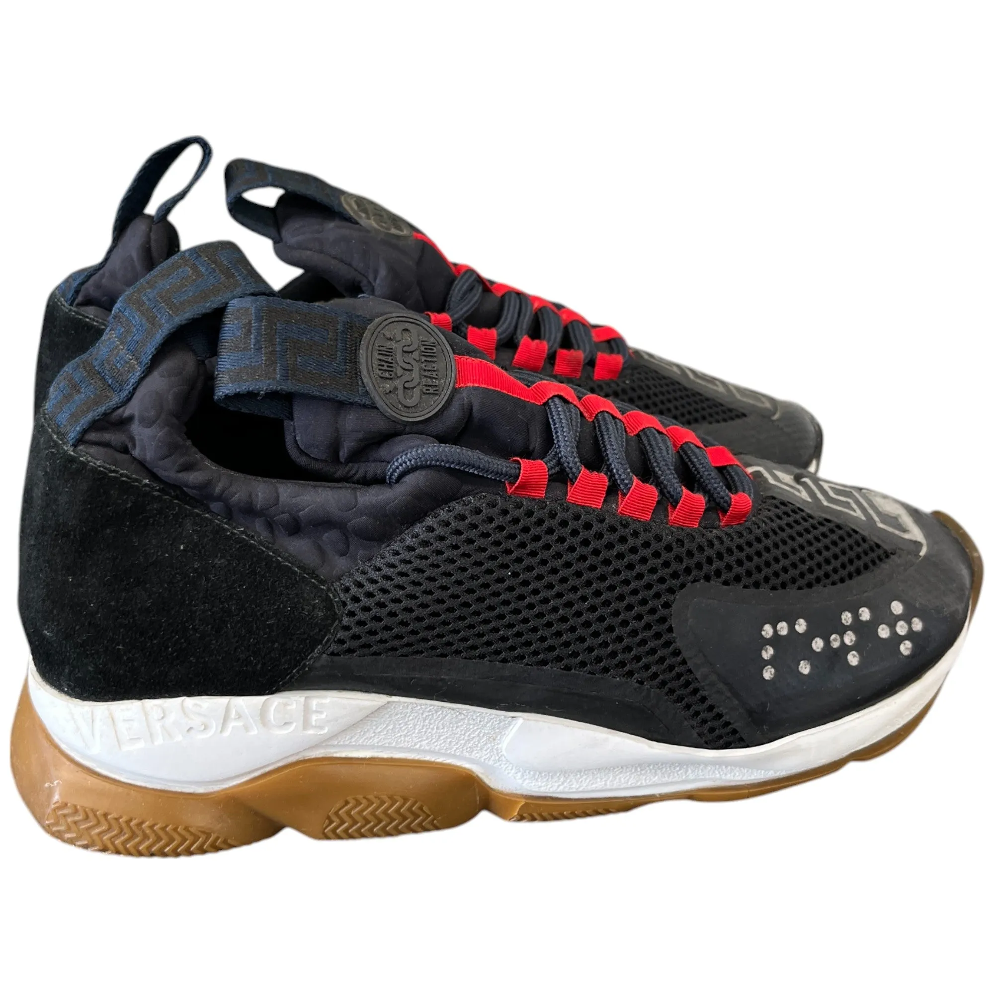 Men's Chain Reaction Low Trainers Black Size EU 44 / UK 10