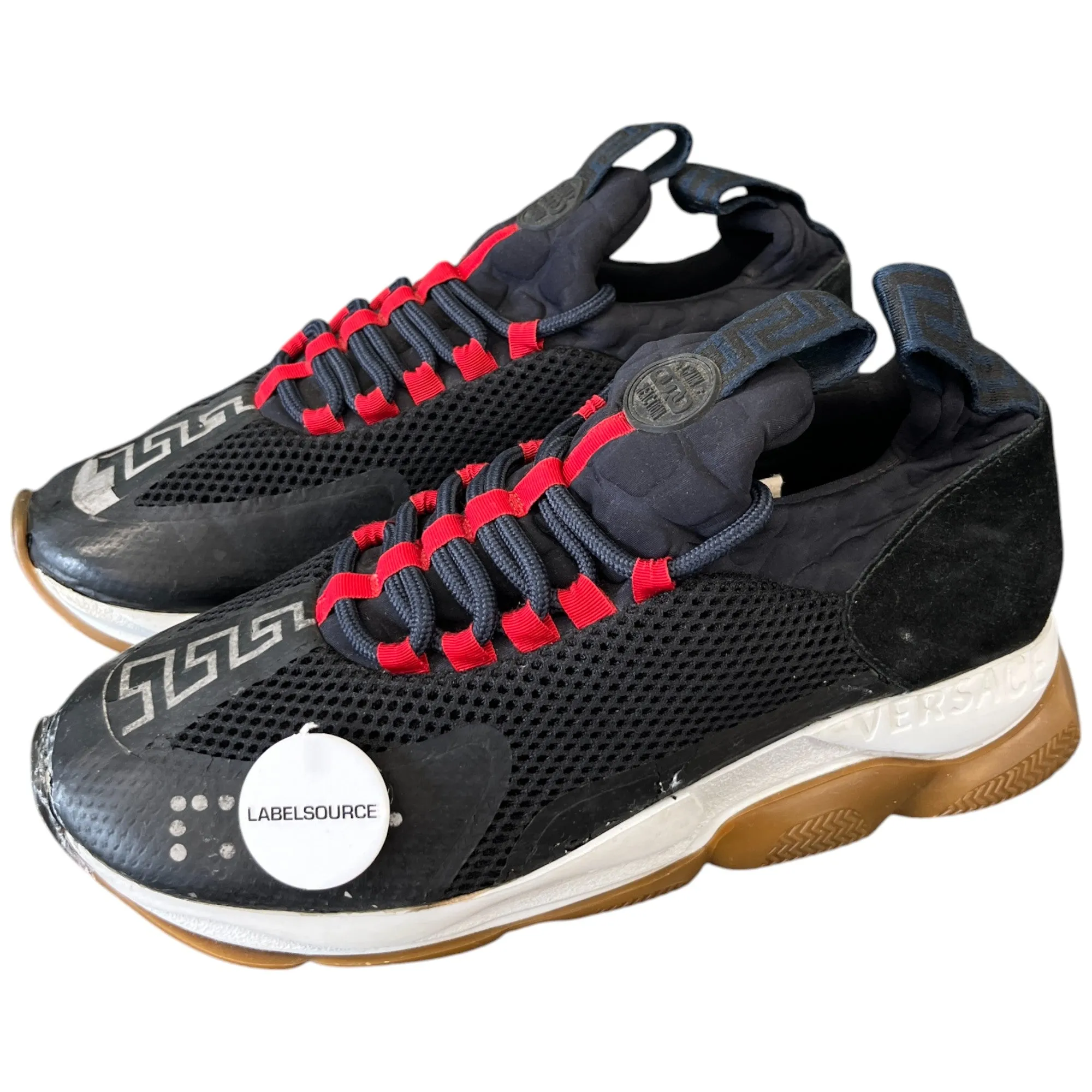 Men's Chain Reaction Low Trainers Black Size EU 44 / UK 10