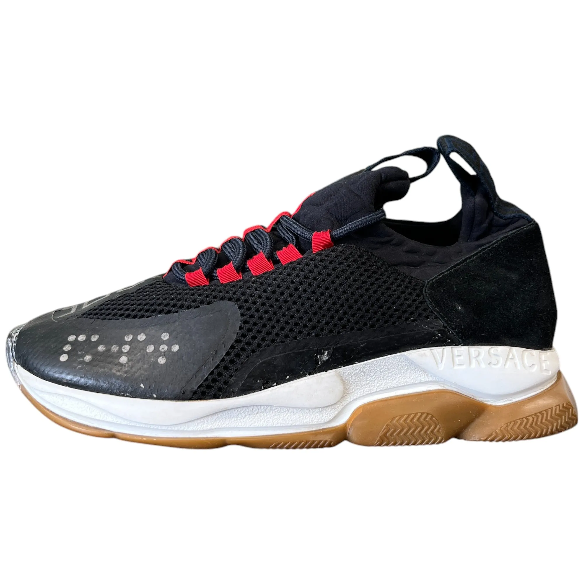 Men's Chain Reaction Low Trainers Black Size EU 44 / UK 10