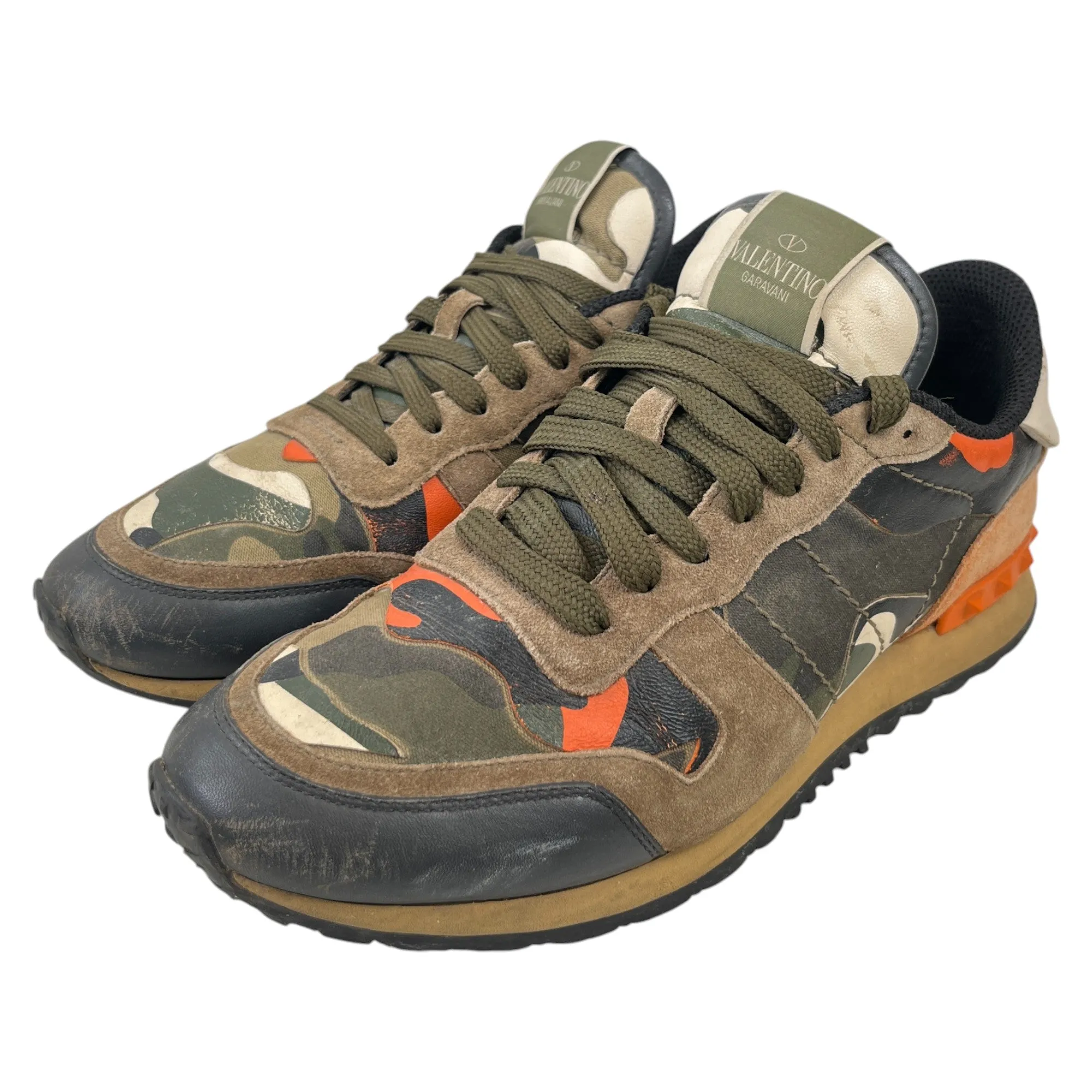 Men's Rockrunner Low Trainers Khaki Size EU 40 / UK 6