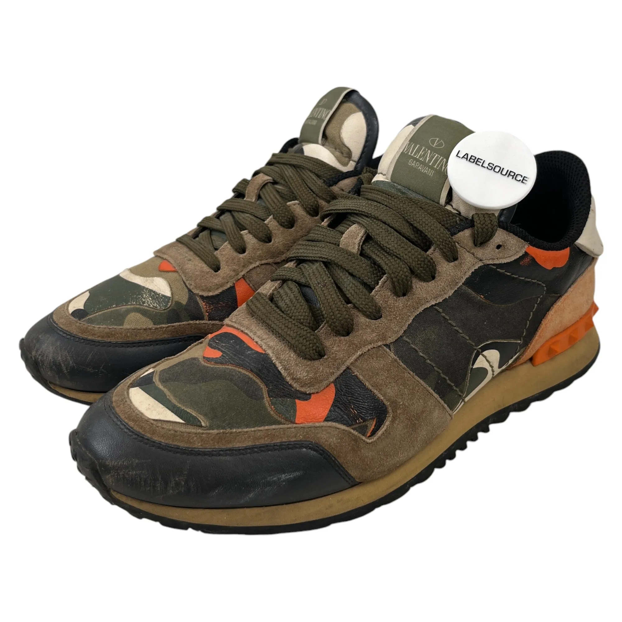 Men's Rockrunner Low Trainers Khaki Size EU 40 / UK 6