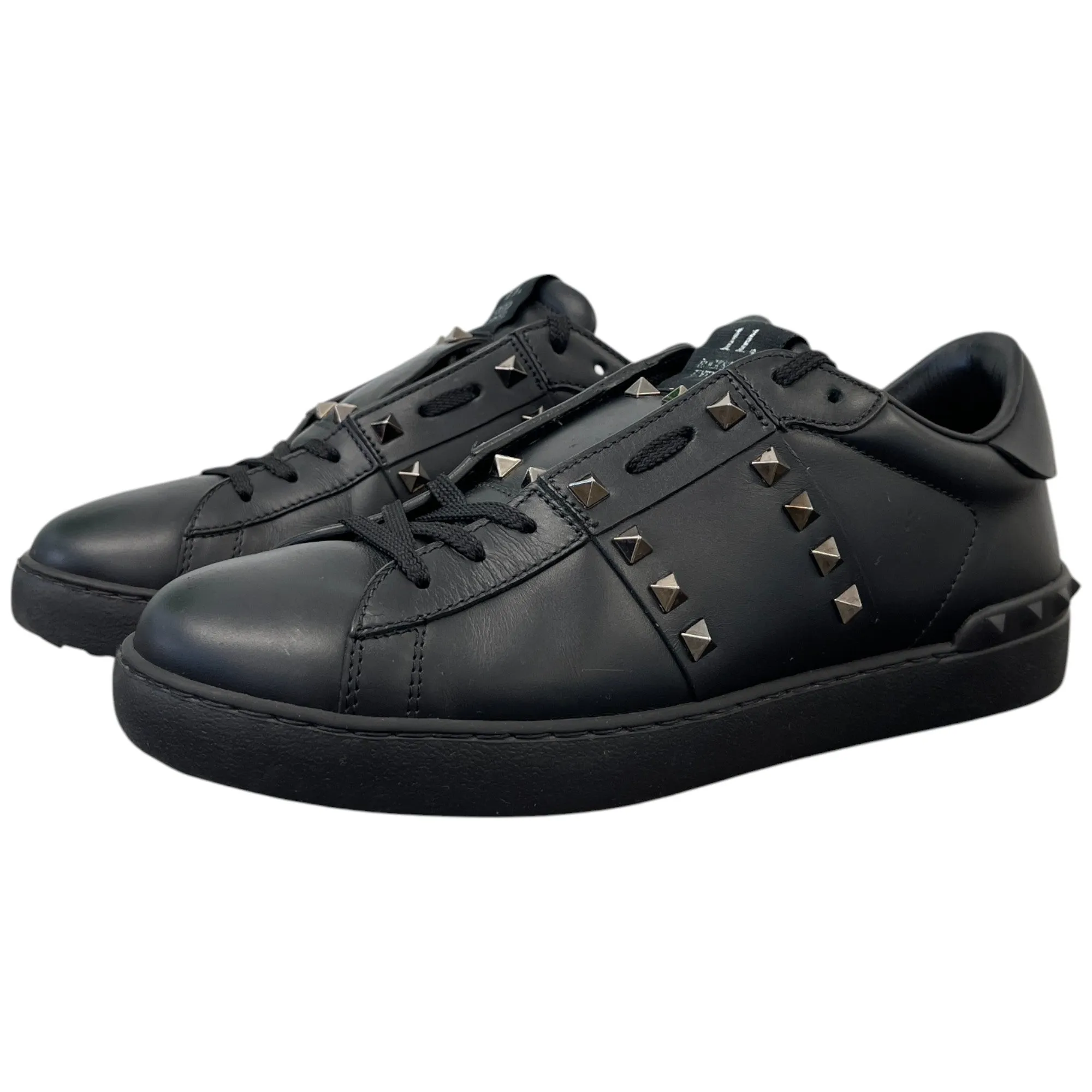Men's Rockstud Untitled Low Trainers Black Size EU 41 / UK 7