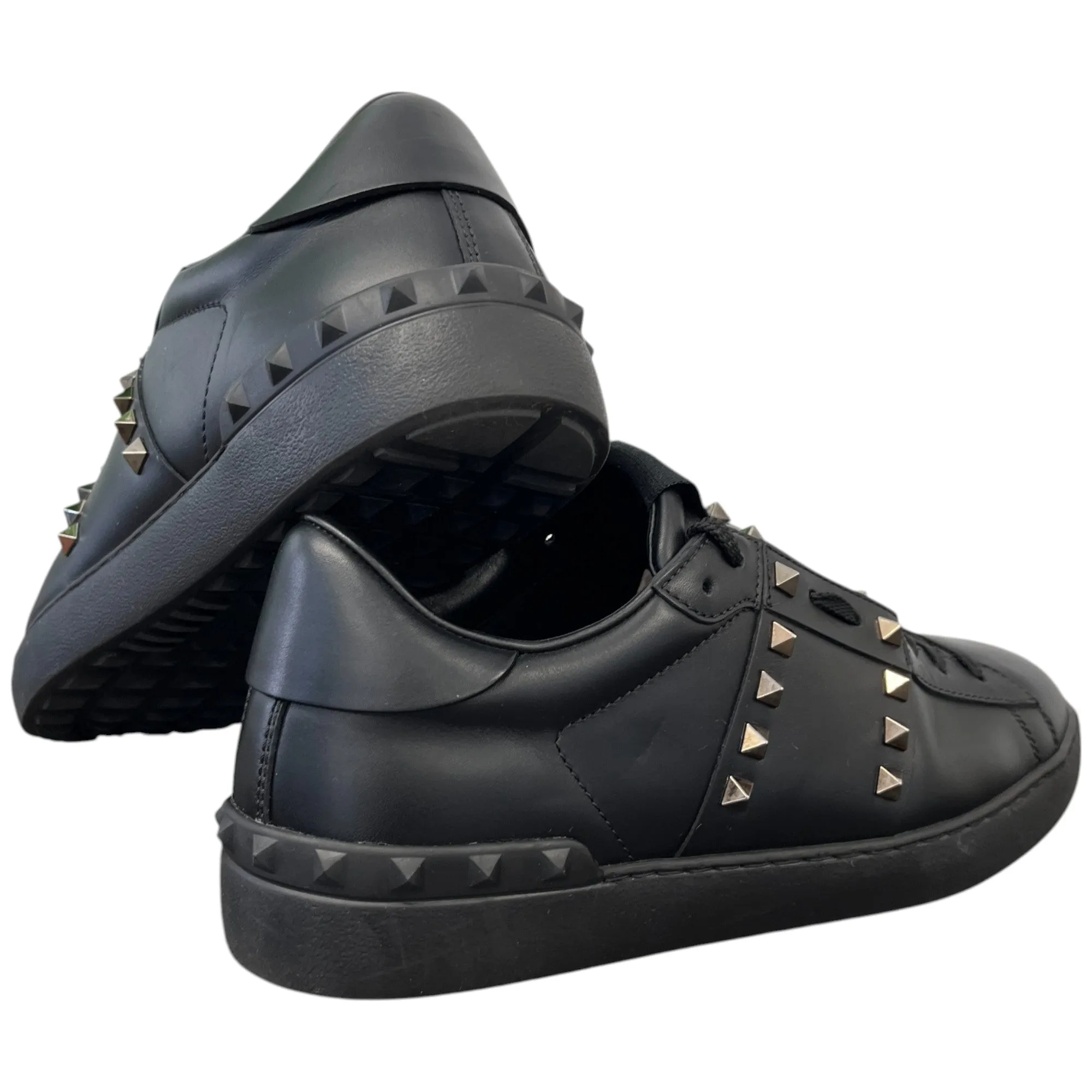 Men's Rockstud Untitled Low Trainers Black Size EU 41 / UK 7