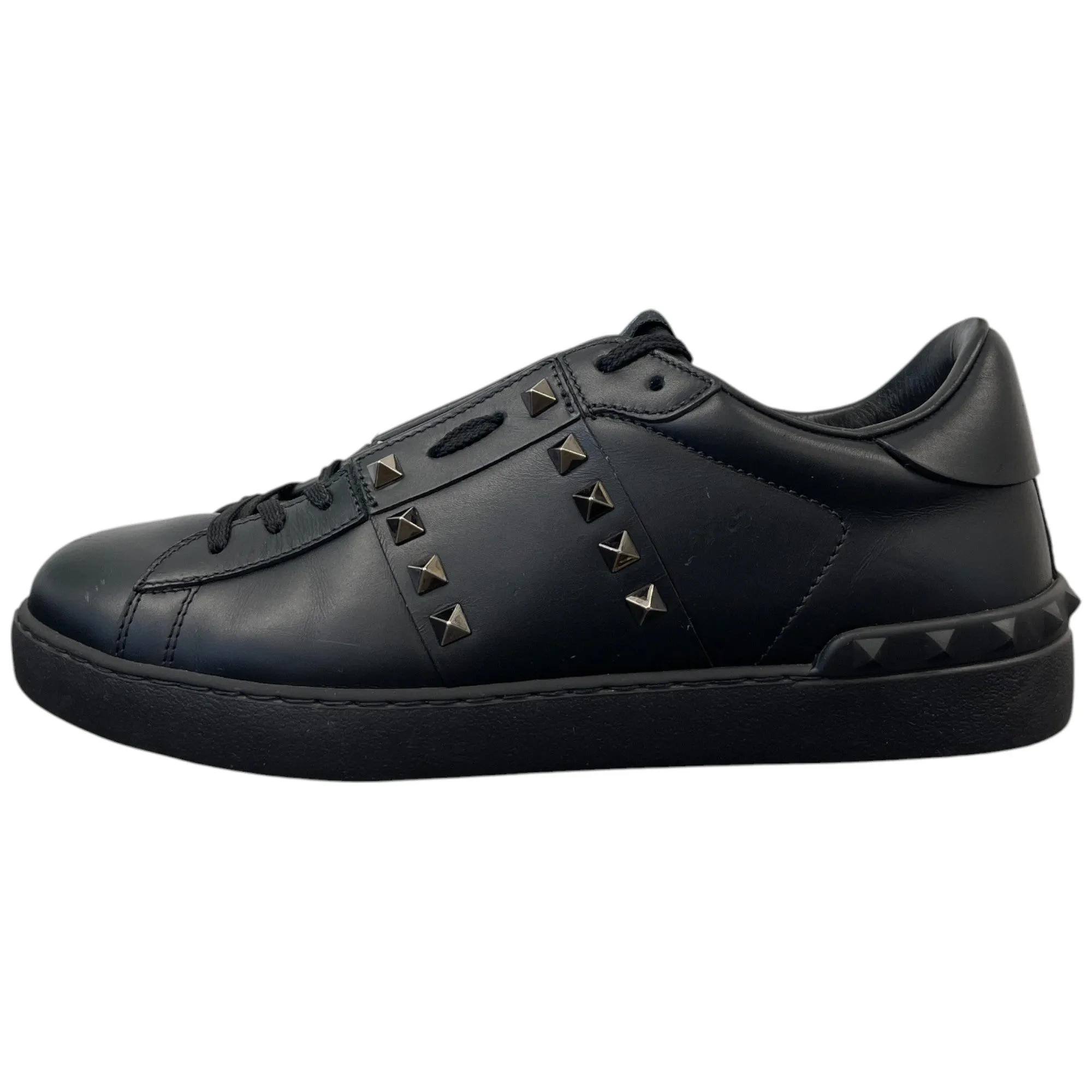 Men's Rockstud Untitled Low Trainers Black Size EU 41 / UK 7