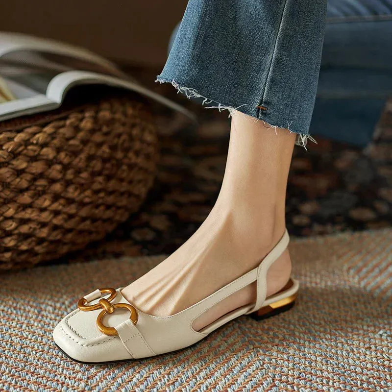 MODERN™| Malinda Orthopedic Buckle Sandals