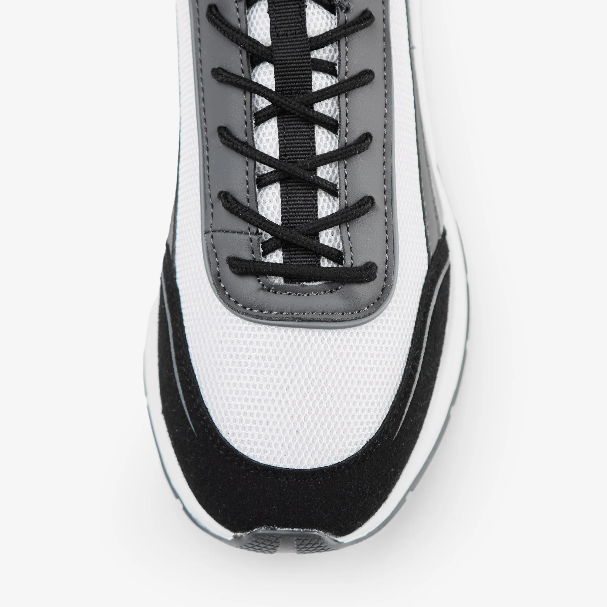 Premium Tech Runner | White Black