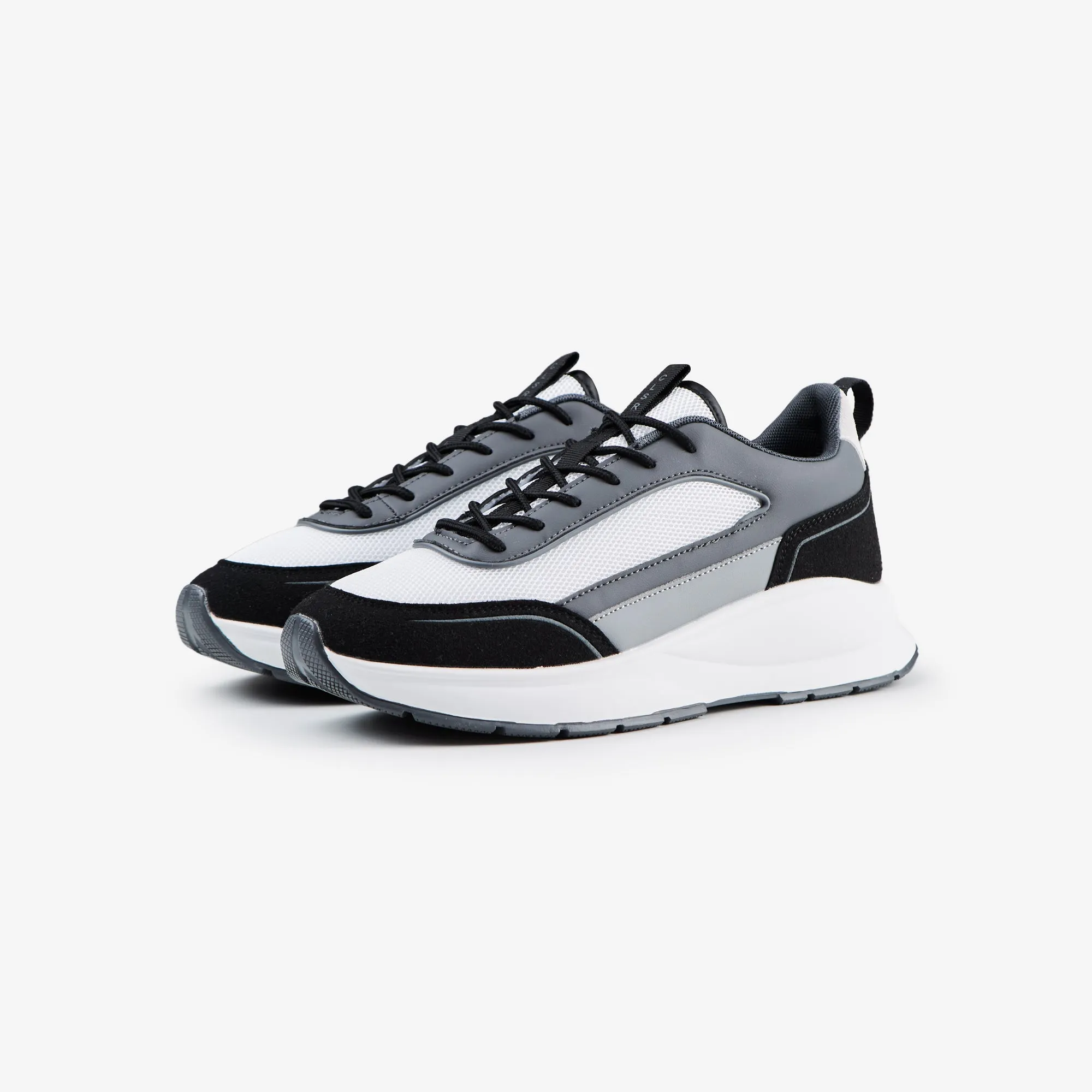 Premium Tech Runner | White Black