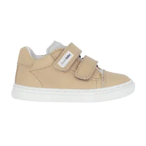 "Luke" Boys Beige Velcro Trainer