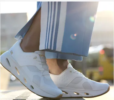 TENHAAG White Slip On Trainer