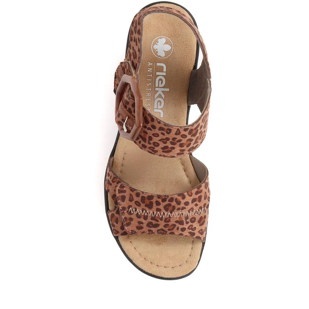 Wedge Two-Tone Sandals - RKR33519 / 319 713