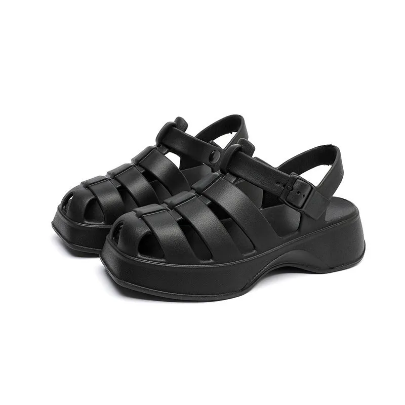 Wholesale Thick Sole Heightening Fashion Versatile Sandals
