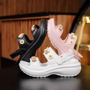 Wholesale Thick-soled Versatile Outerwear Heightening Beach Sandals
