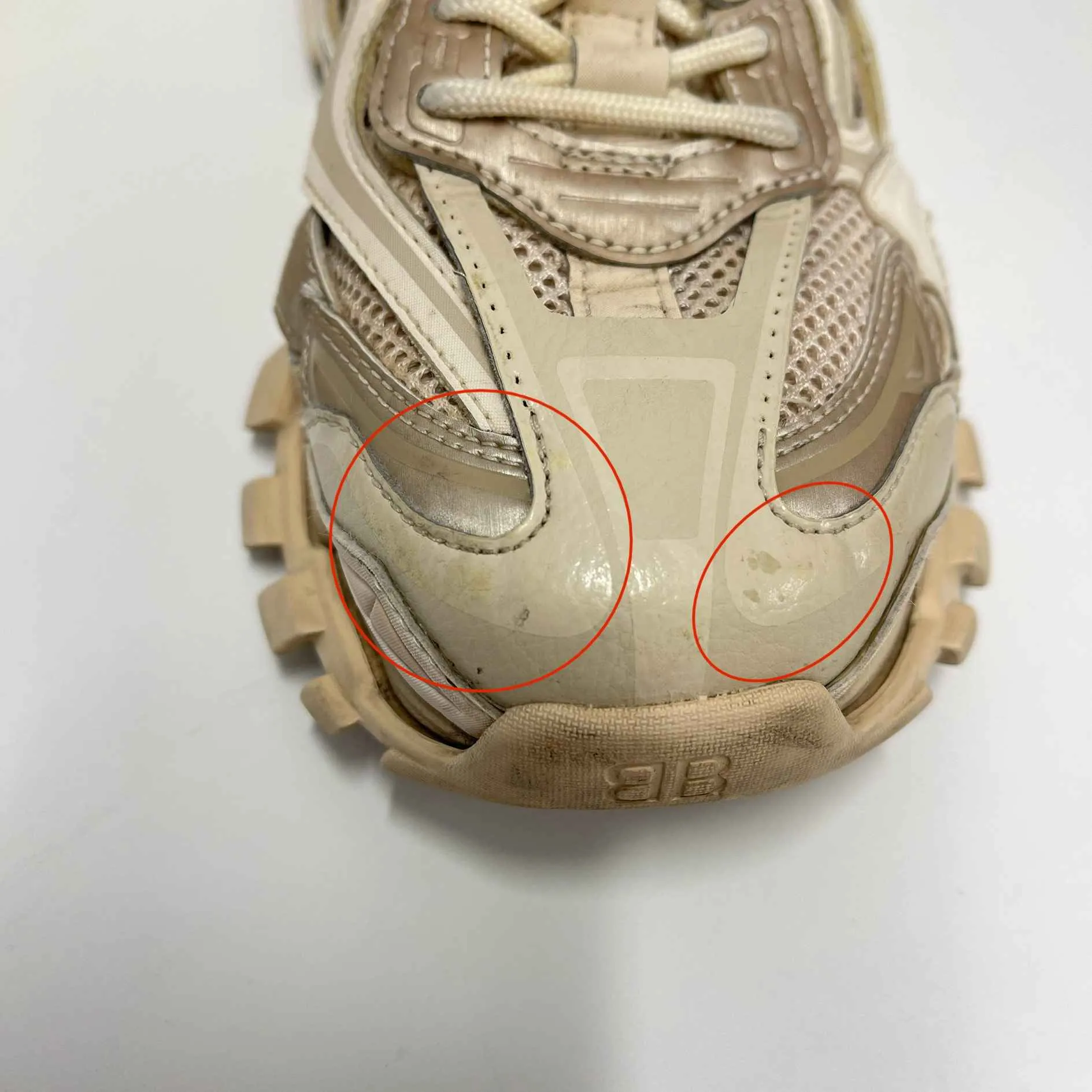Women's Track 2 Low Trainers Beige Size EU 41 / UK 8
