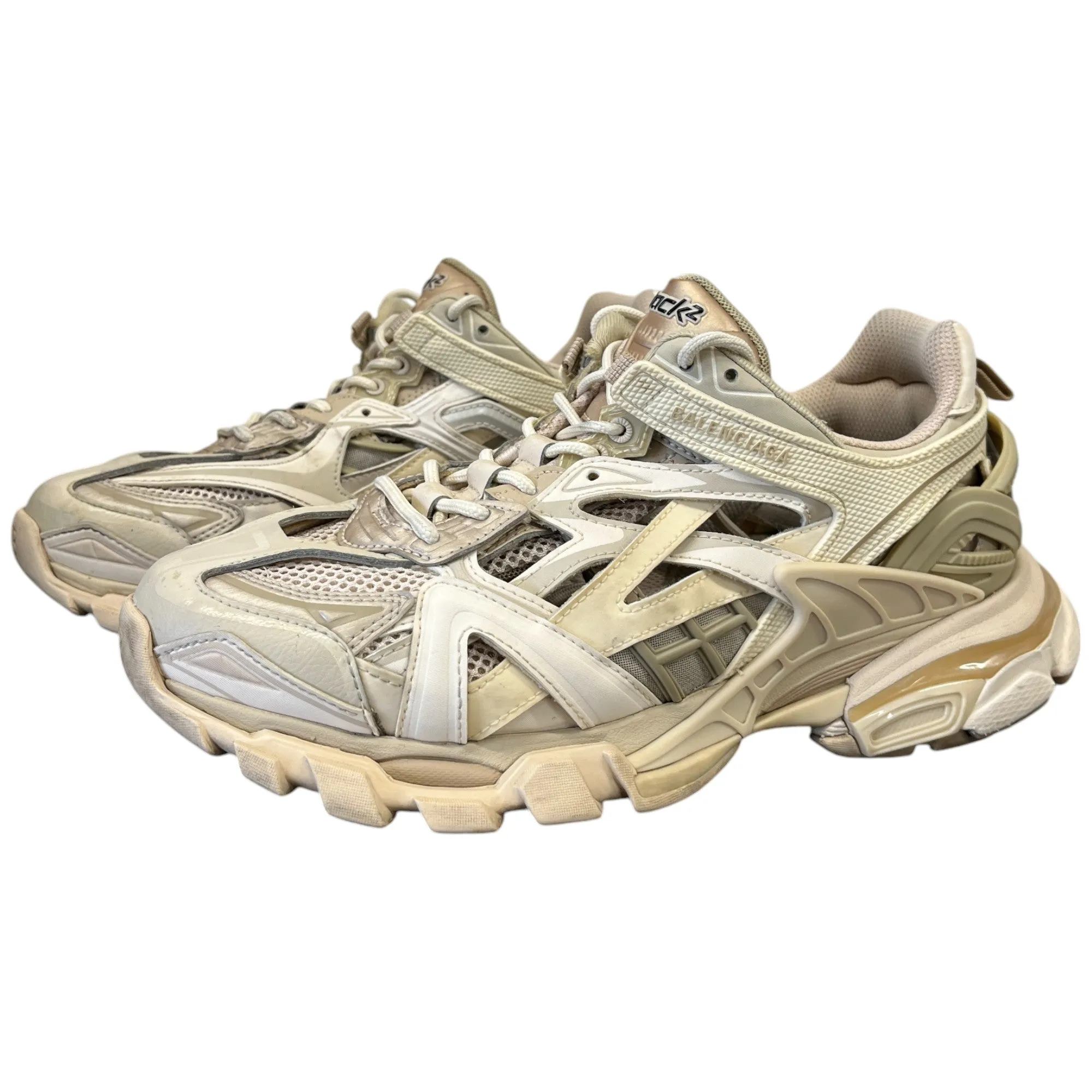 Women's Track 2 Low Trainers Beige Size EU 41 / UK 8