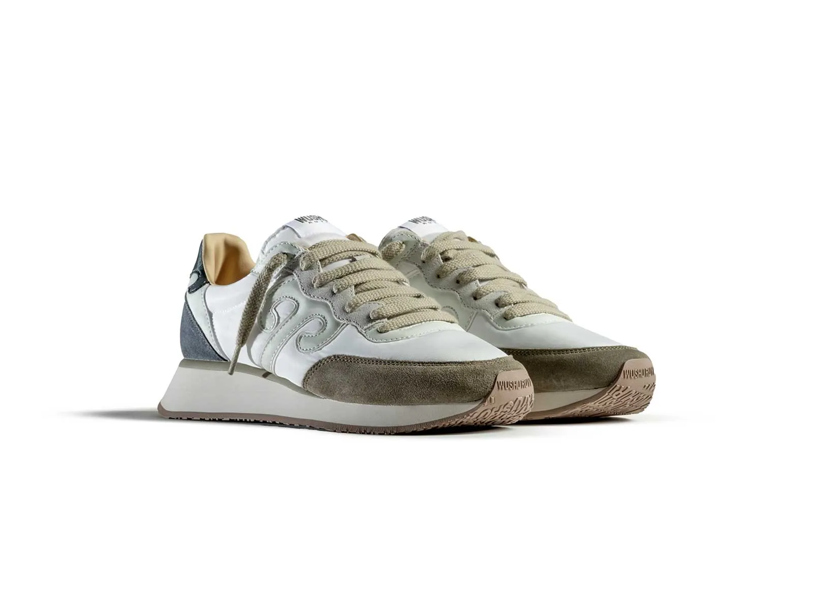 WuShu Trainer stone grey and snow white